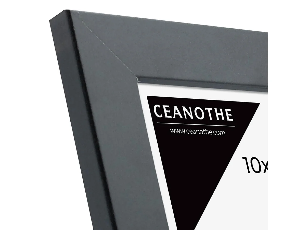 Cadre photo Mat noir 10x15 cm