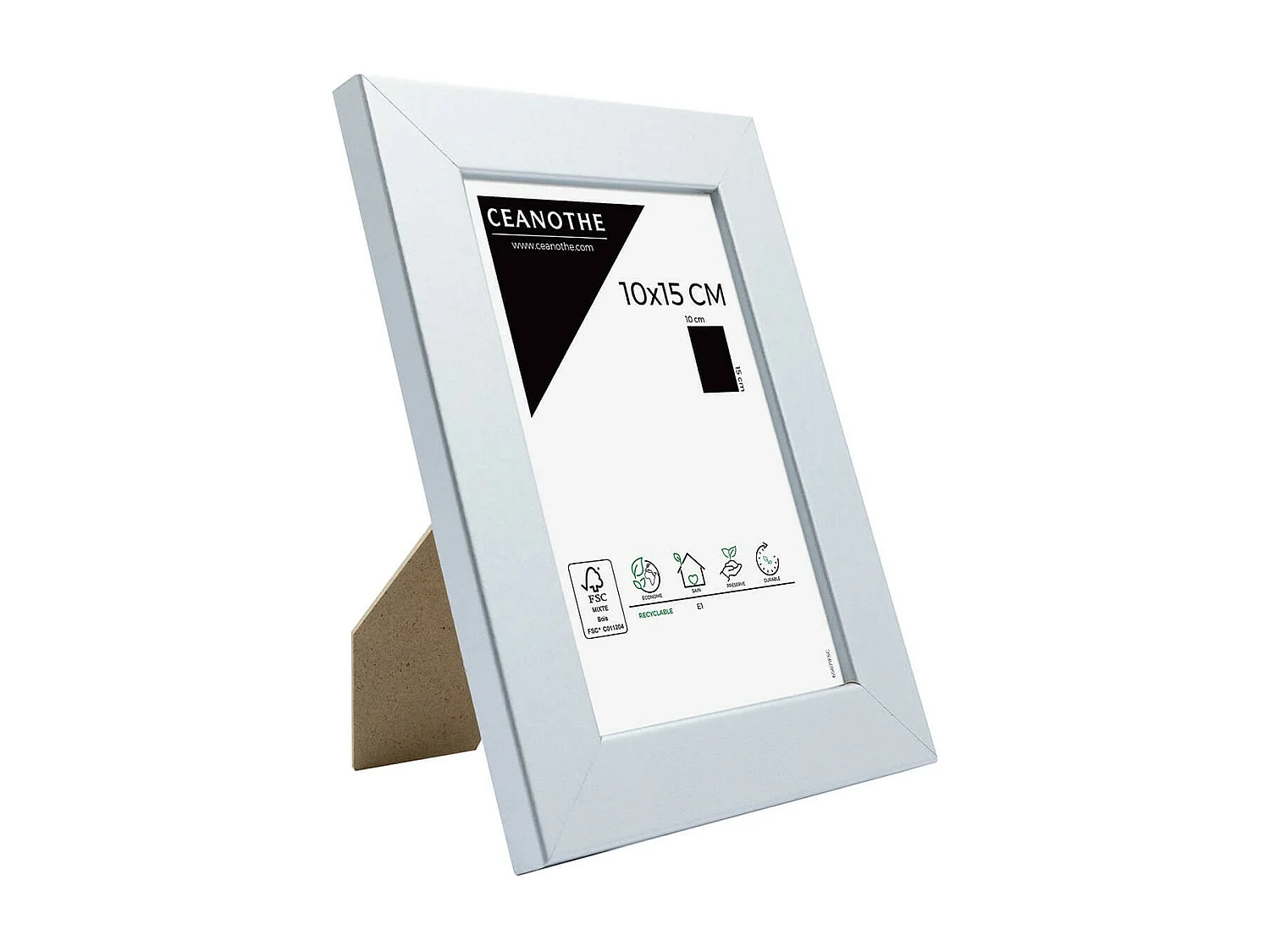 Cadre photo Mat alu 10x15 cm