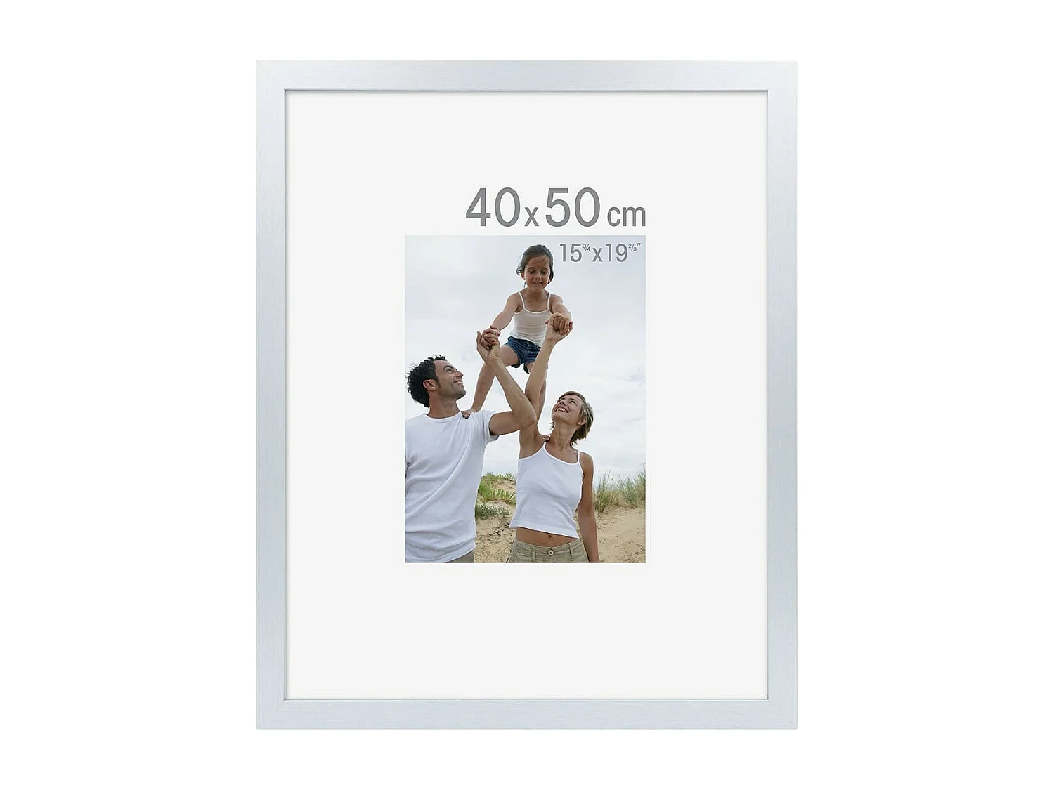 Cadre photo Optimo alu 40x50 cm