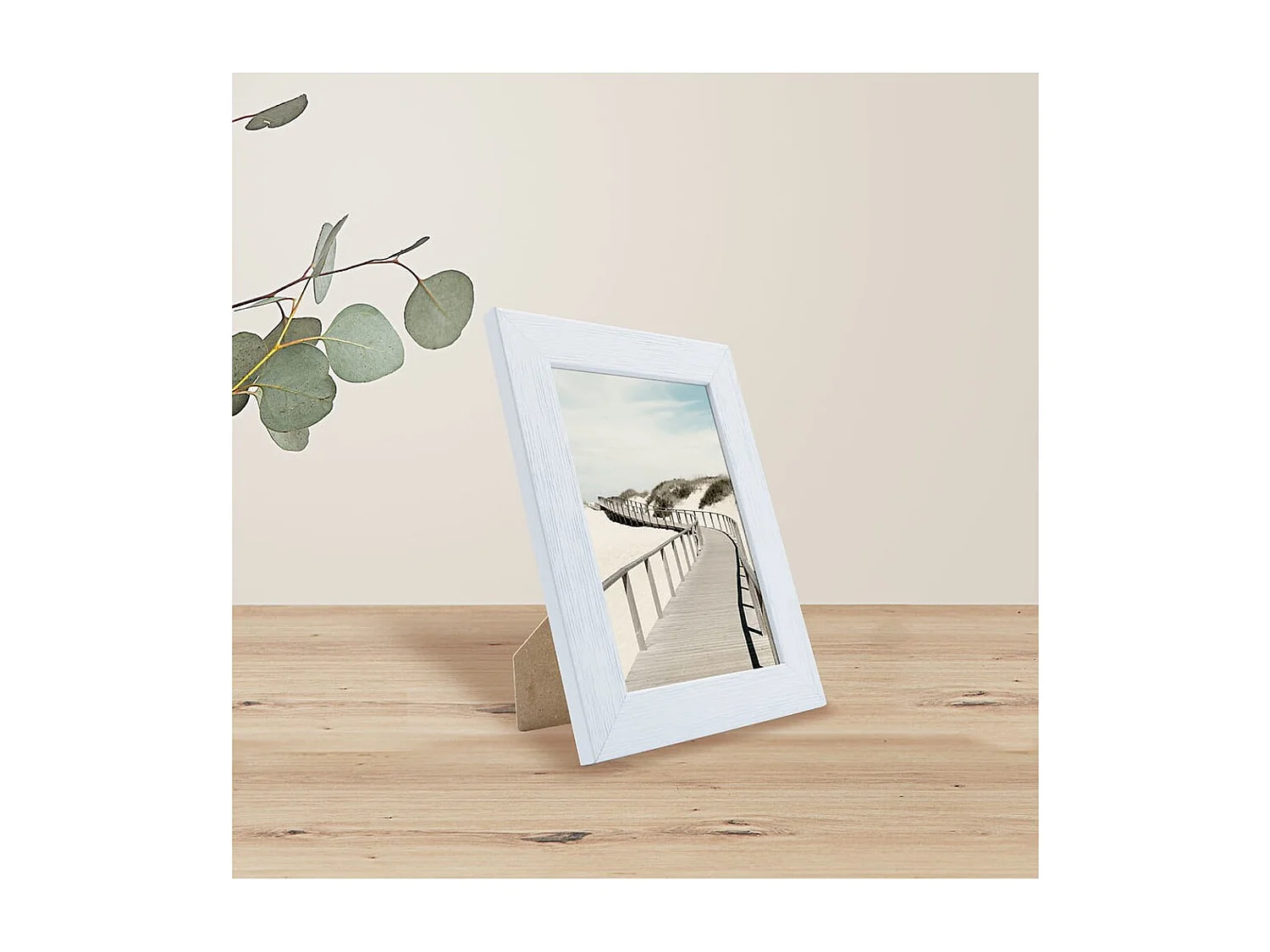 Cadre photo Karma blanc 13x18 cm