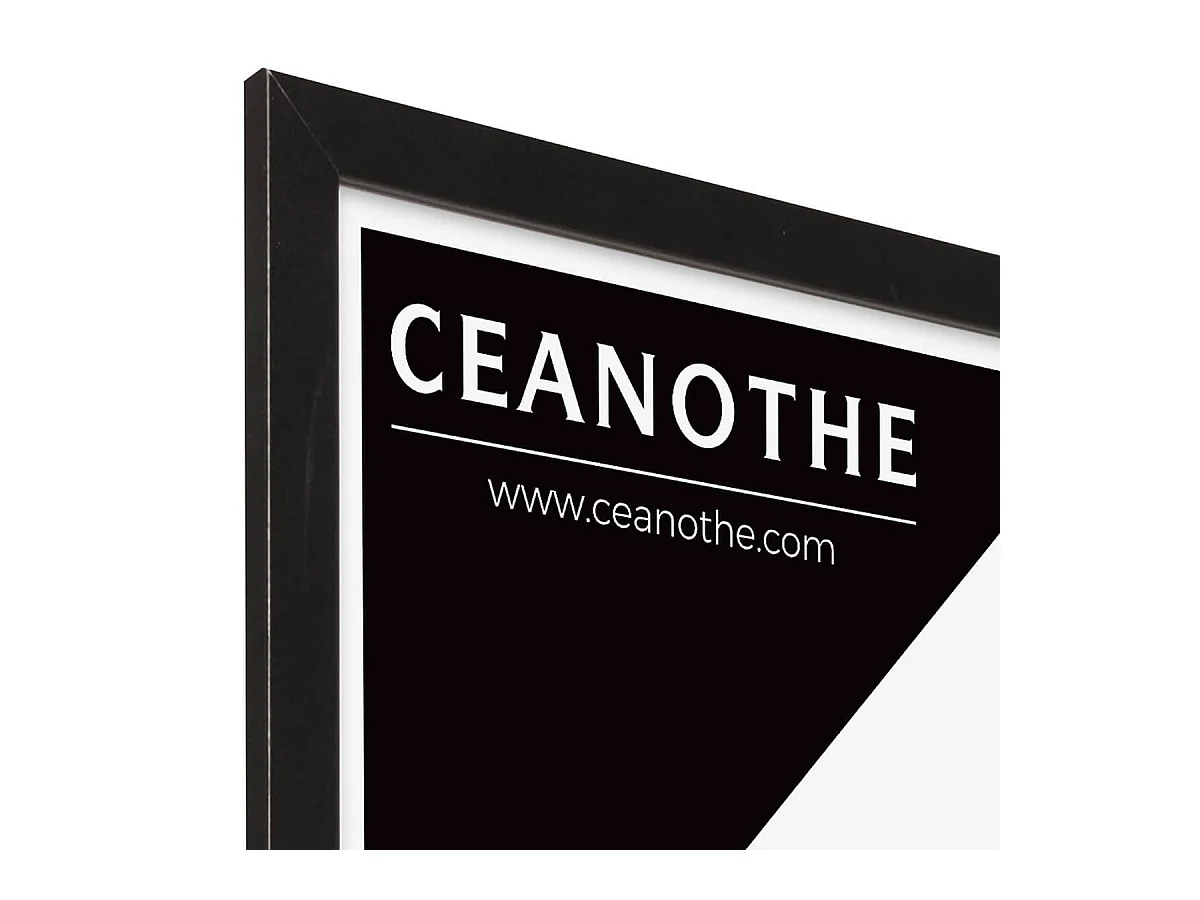Cadre photo Mat noir 13x18 cm