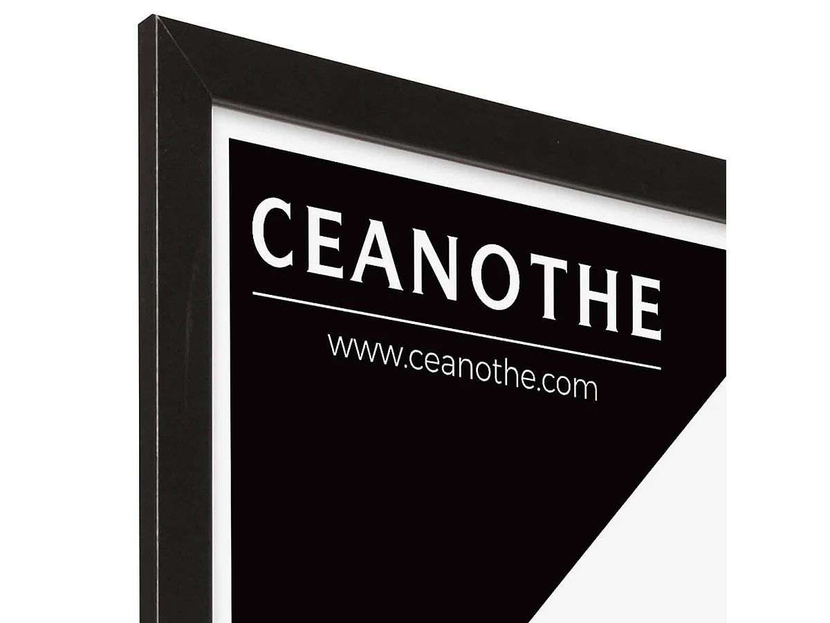 Cadre photo Mat noir 13x18 cm