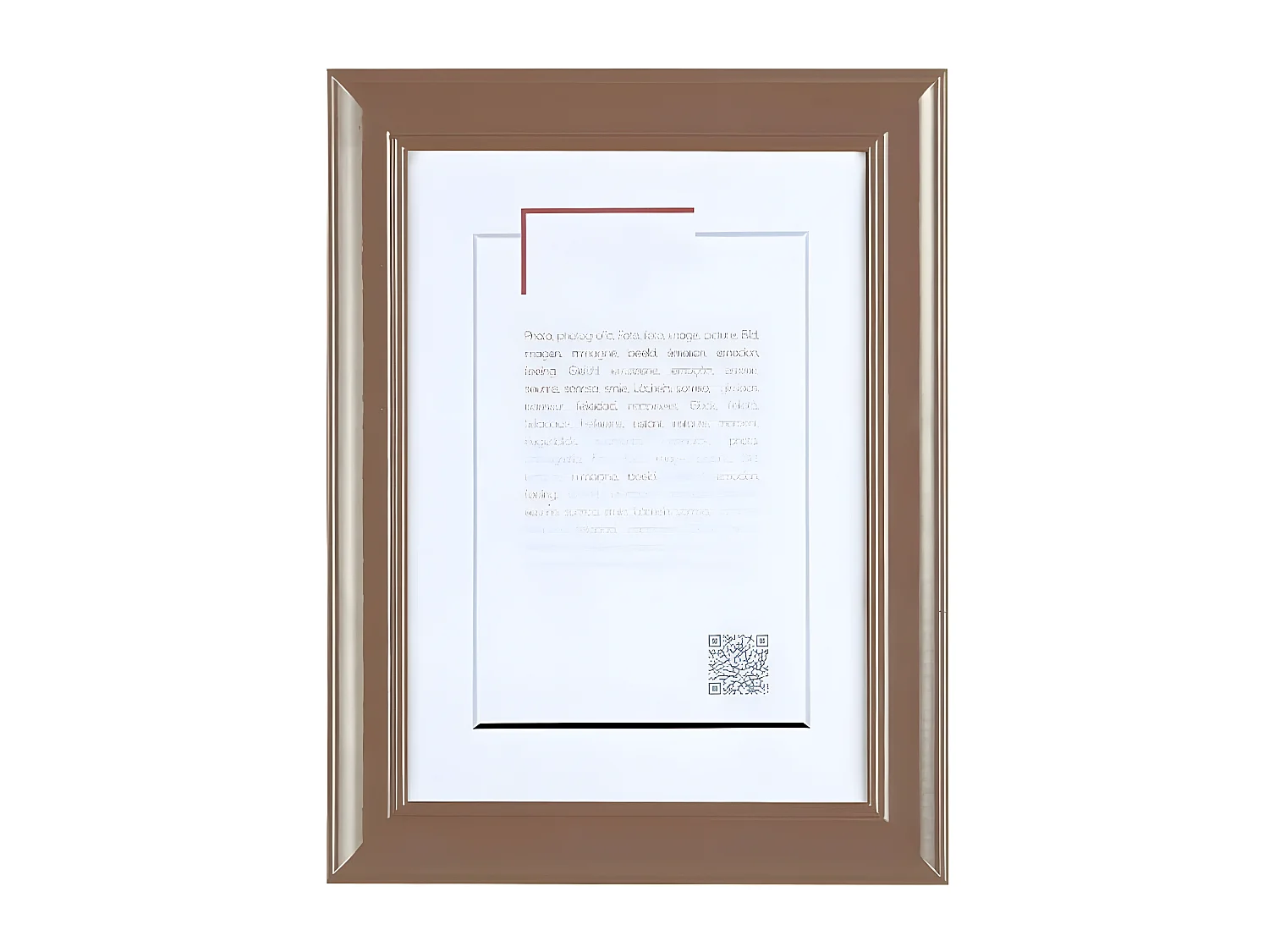 Cadre photo Peps marron glacé 24x30 cm