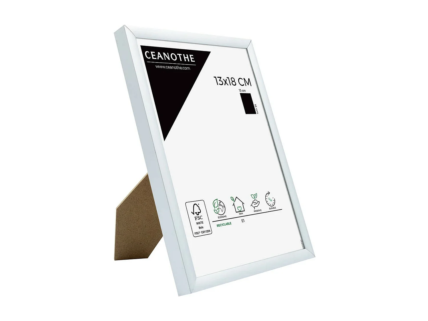 Cadre photo Tekno alu 13x18 cm