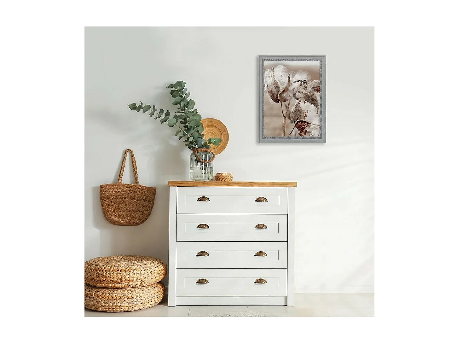 Cadre photo Alma Gris 30x40 cm