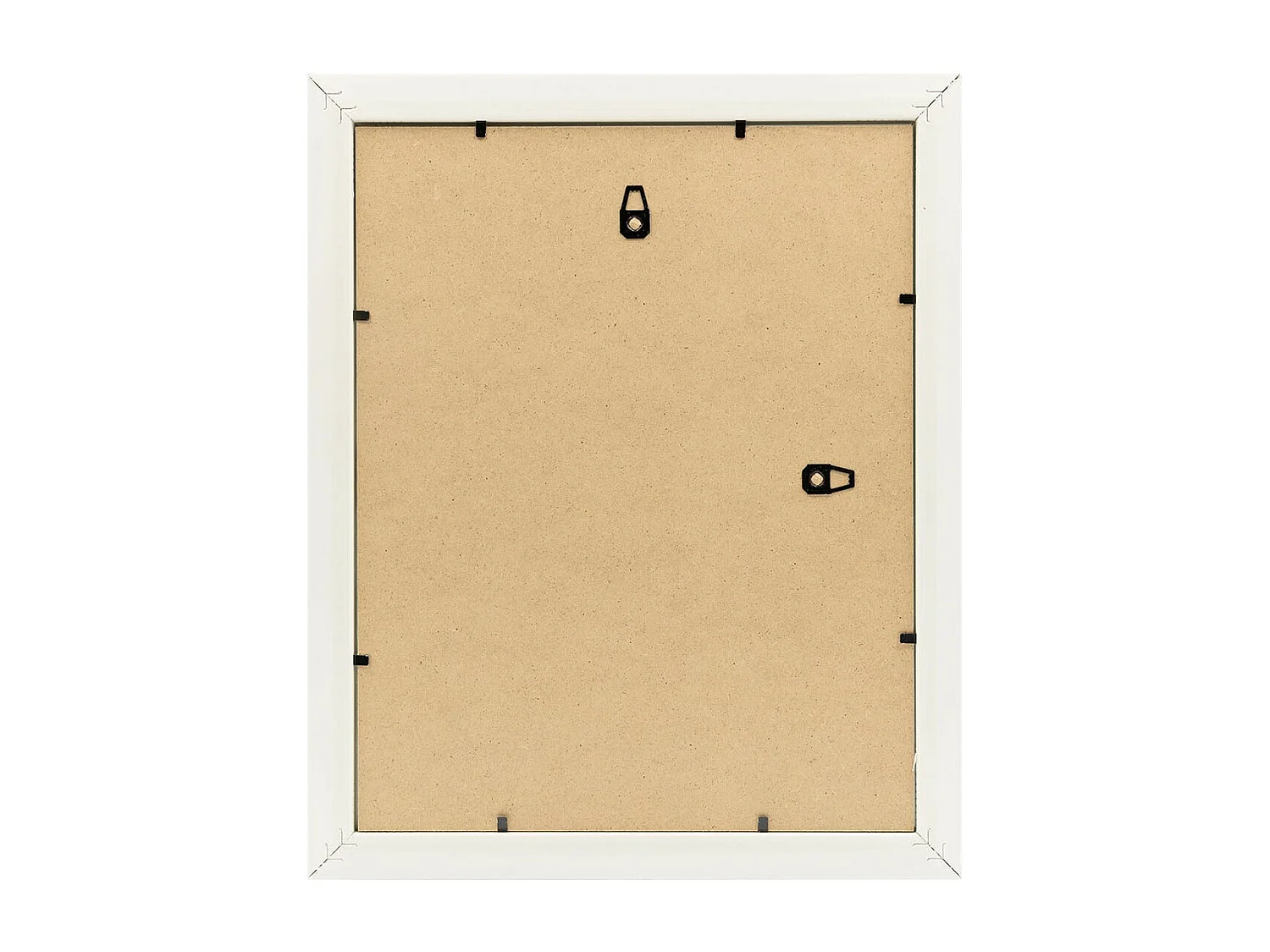 Cadre photo Wild ébène 30x30 cm avec passe-partout 13x13 cm