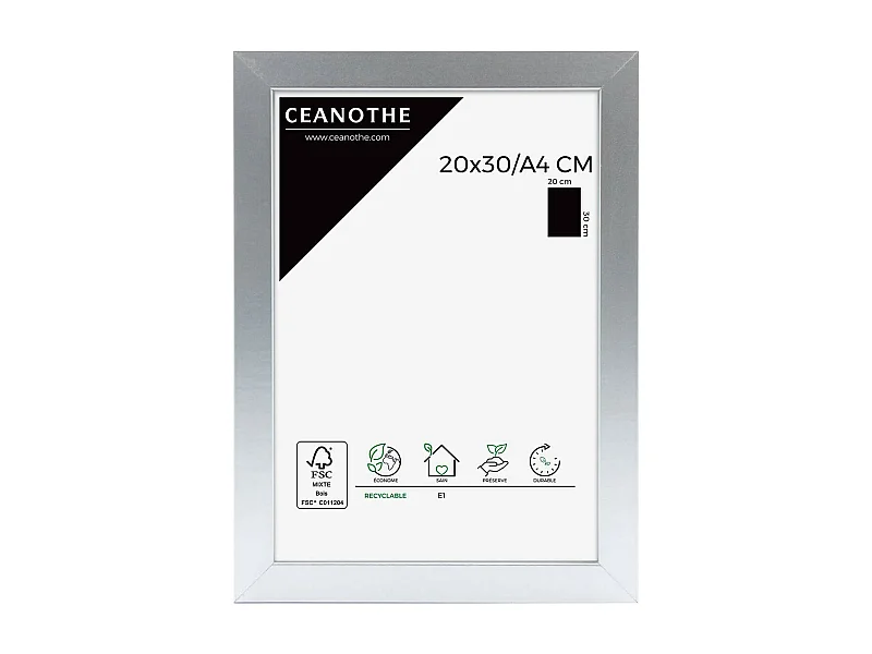 Cadre photo Mat alu 20x30 cm