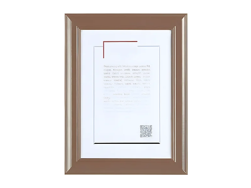 Cadre photo Peps marron glacé 40x50 cm