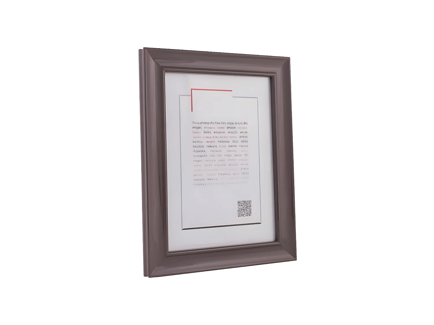 Cadre photo Peps marron glacé 40x50 cm