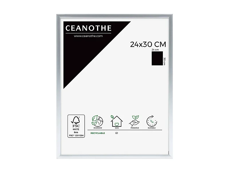 Cadre photo Tekno alu 24x30 cm