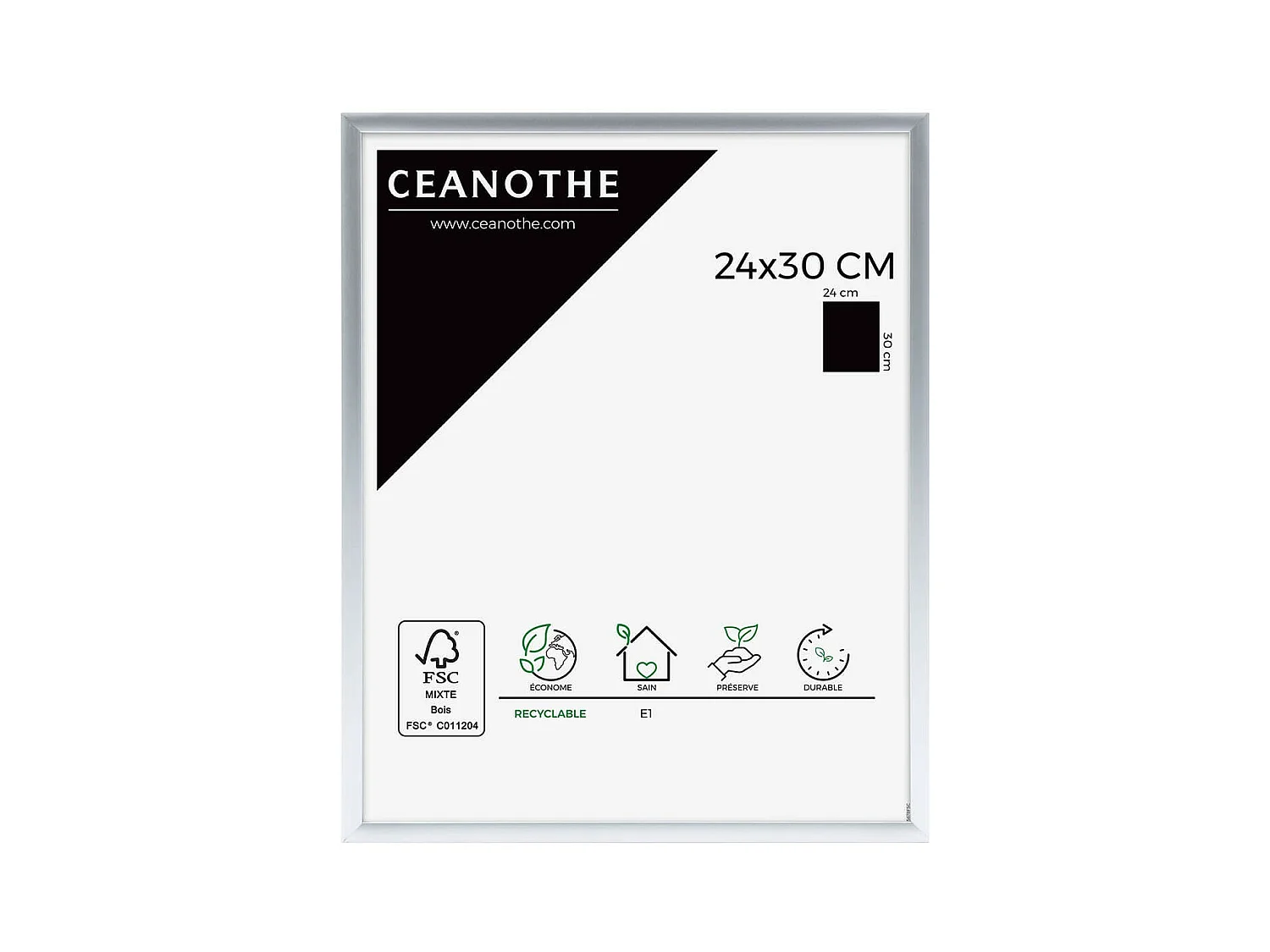 Cadre photo Tekno alu 24x30 cm