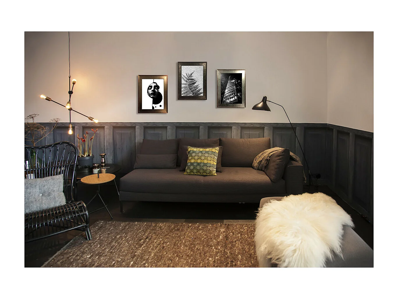 Cadre photo Hestia filet or 18x24 cm