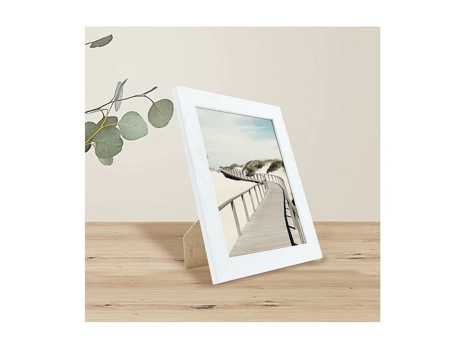 Cadre photo Karma blanc 15x20 cm