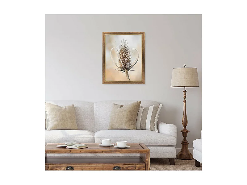 Cadre photo Hades filet doré 40x50 cm