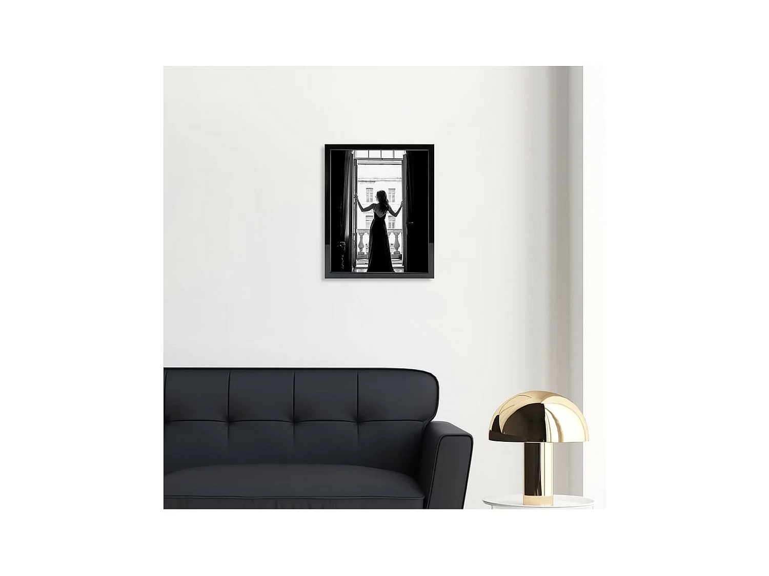 Cadre photo River noir 24x30 cm