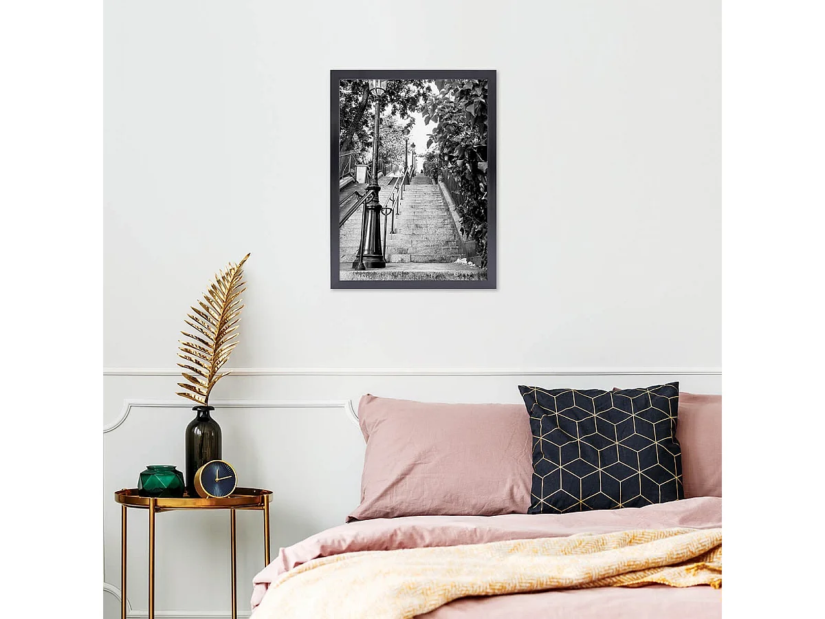 Cadre photo Precious carbone 30x40 cm