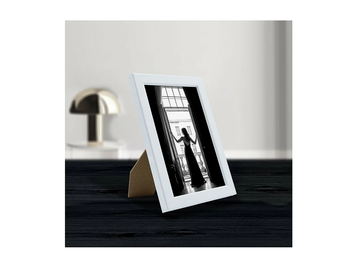 Cadre photo River blanc 10x15 cm