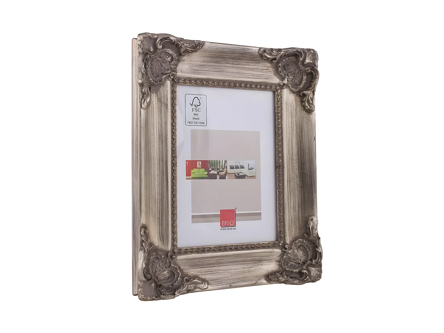 Cadre photo Opéra argent 13x18 cm