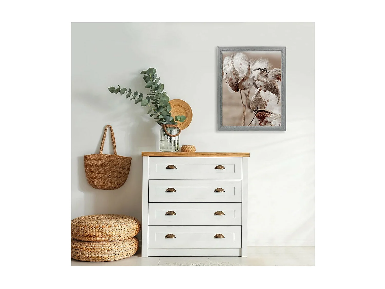 Cadre photo Alma Gris 40x50 cm