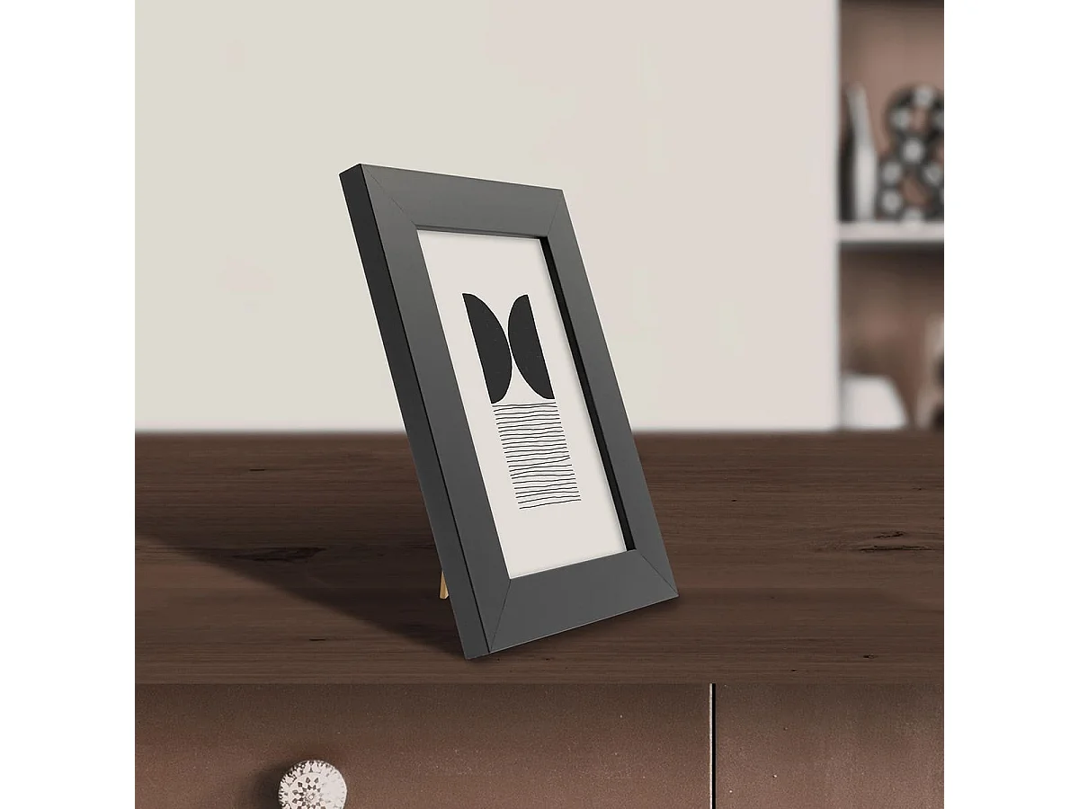 Cadre photo Design Éternel noir 10x15 cm