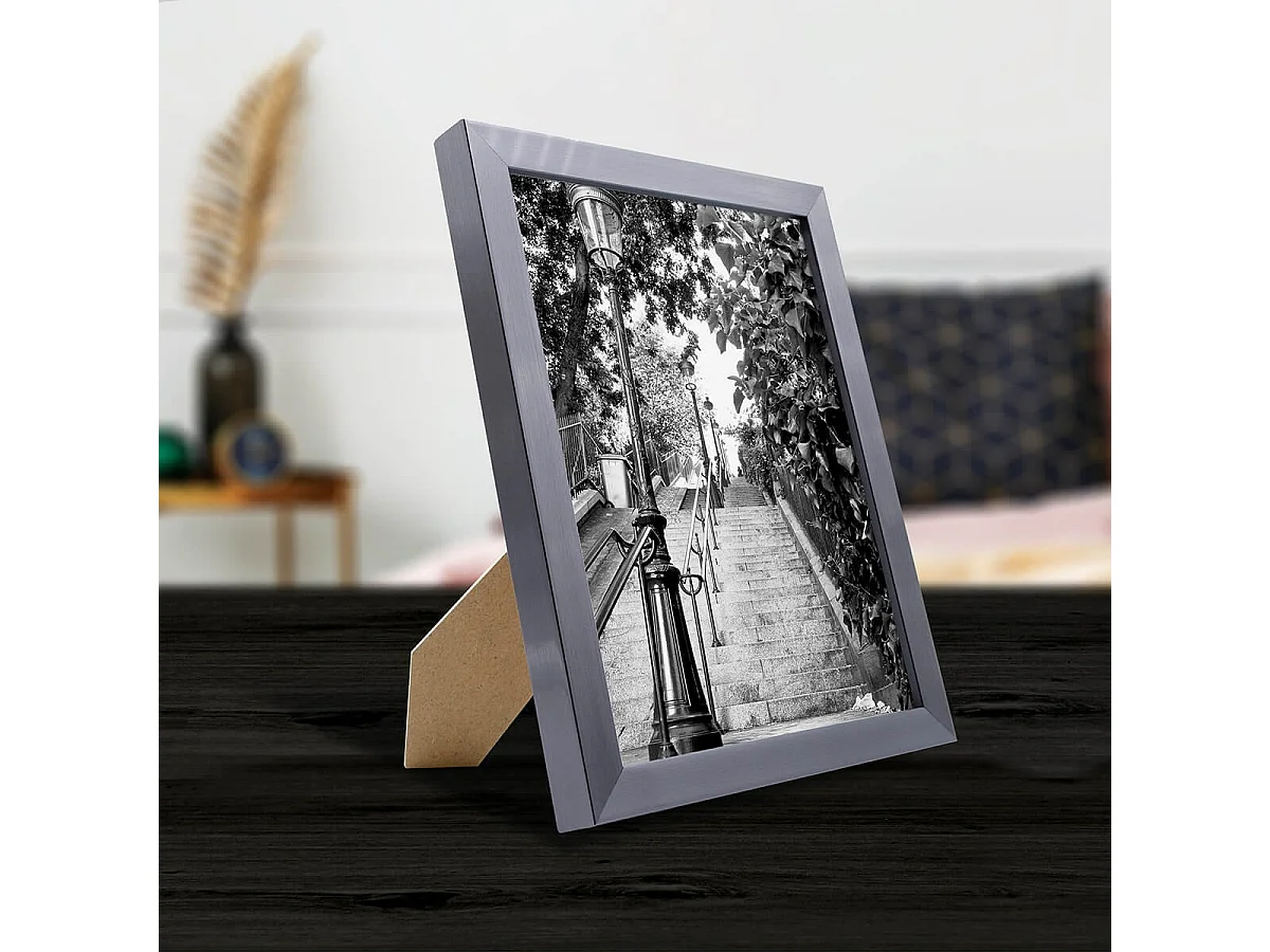 Cadre photo Precious carbone 18x24 cm