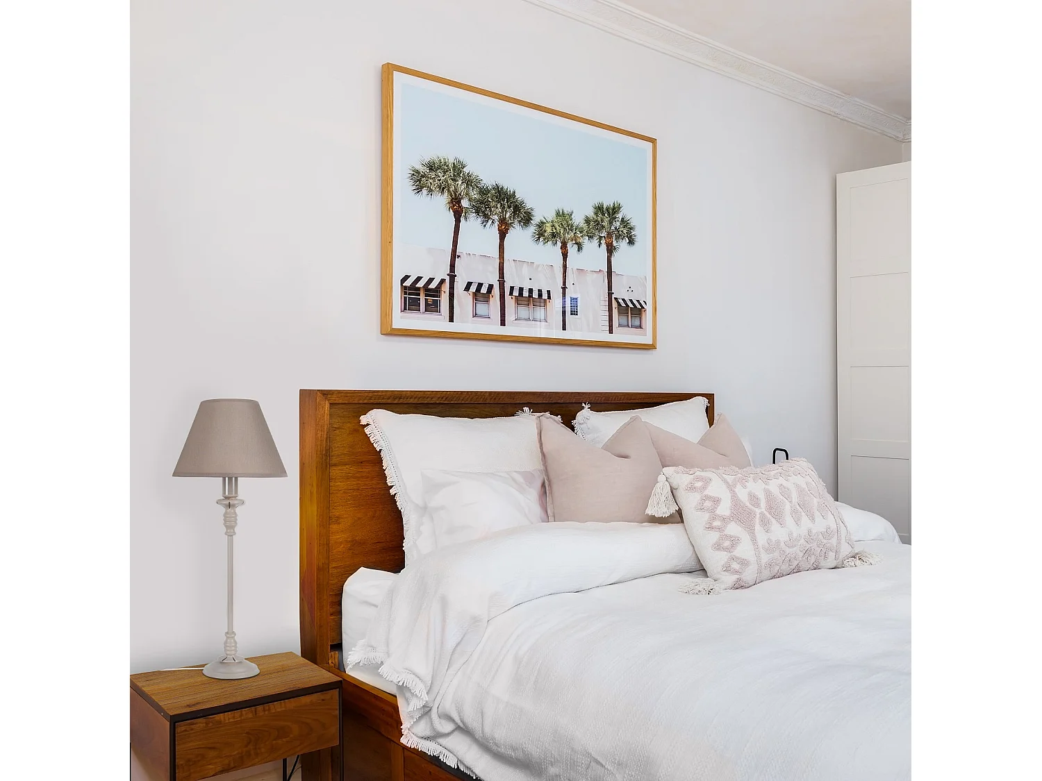 Lampe de Chevet TOSEL ,métal,Gris ,H62xD22xP22cm