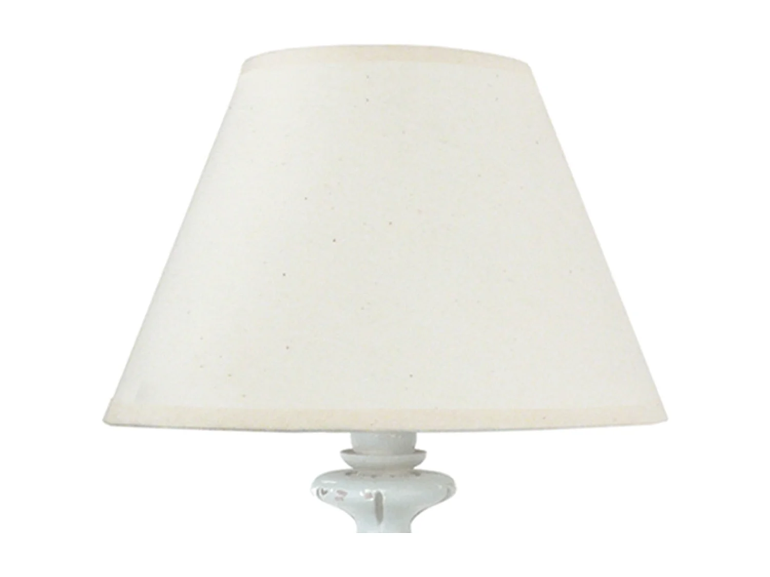 Lampe de Chevet TOSEL ,métal,Blanc   ,H62x D 22xP22cm