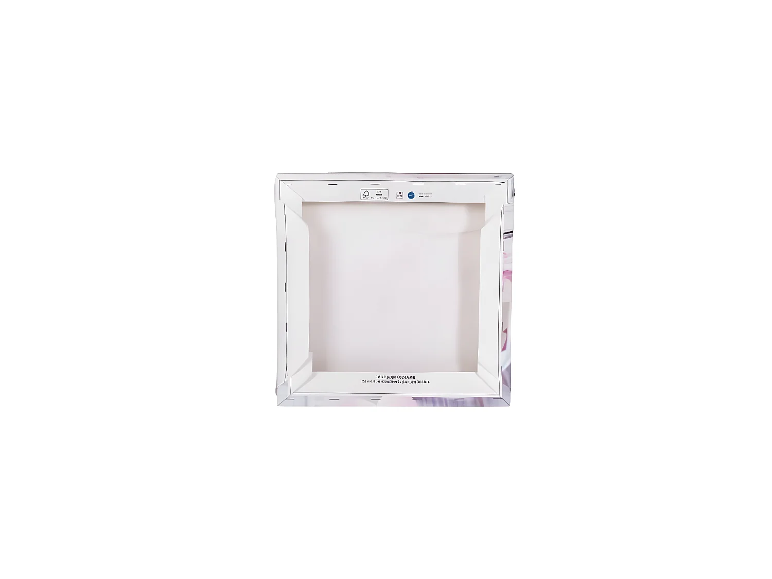 Tableau sur toile Brehat gris 30x30 cm