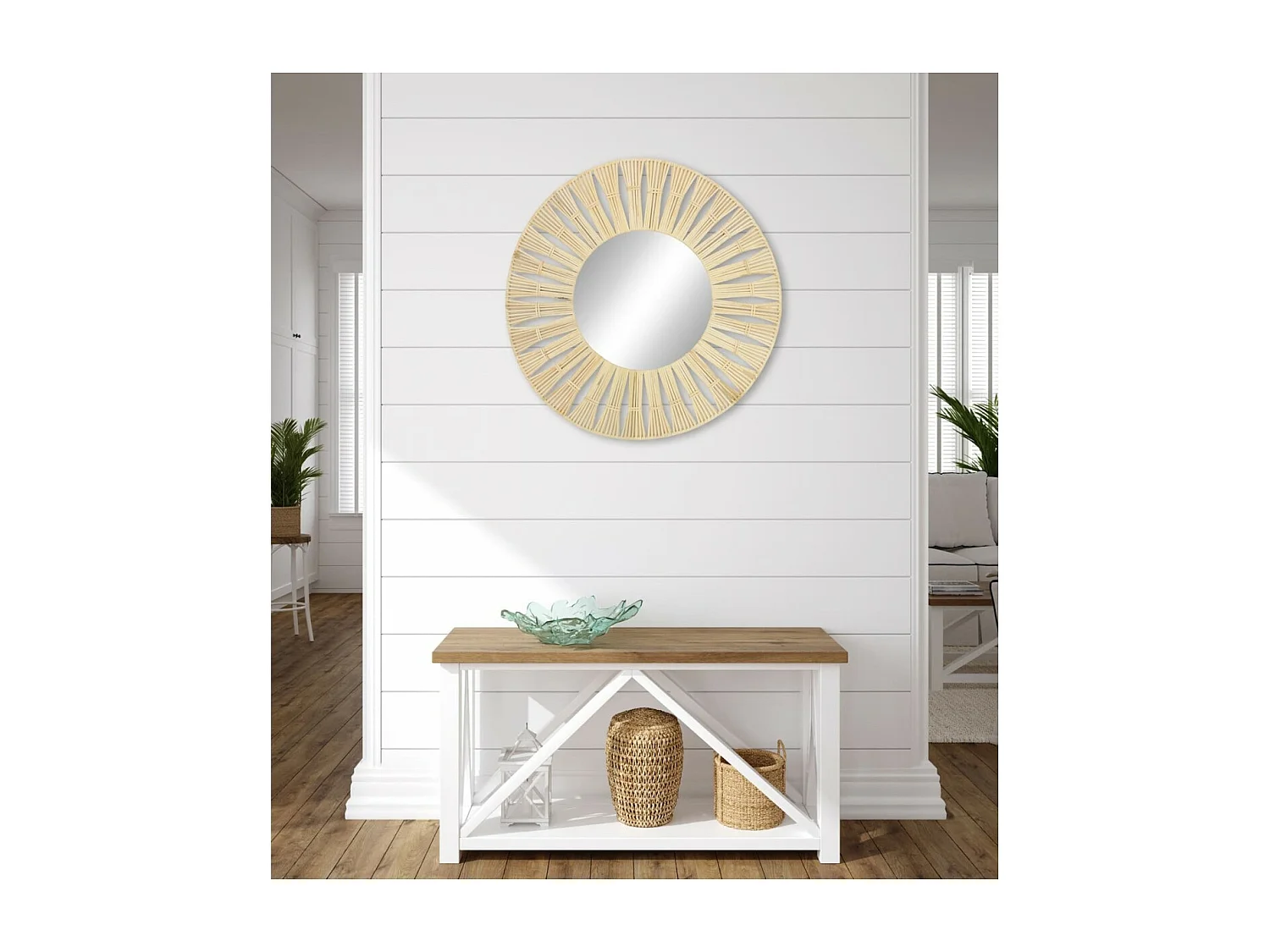 Miroir rond Malaysia 50 cm