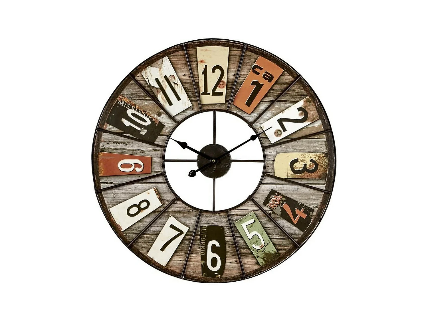 Horloge Loft color 60 cm