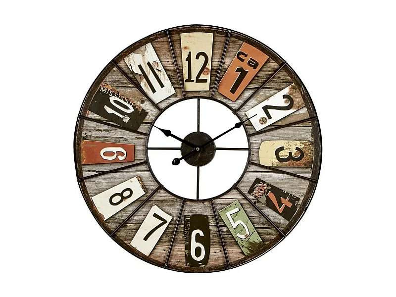 Horloge Loft color 60 cm