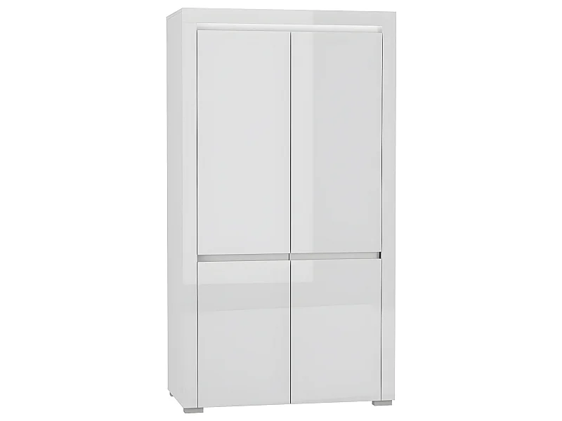 Armoire 2 portes LED inclus Kasla Blanc