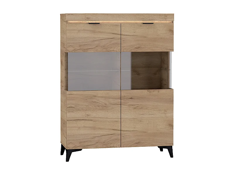 Vaisselier 2 portes LED inclus Ruben Boi