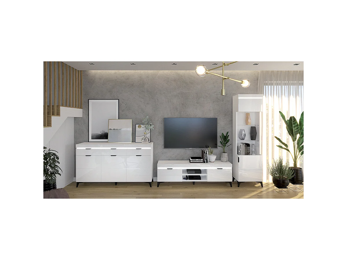 Mobile TV 2 ante Ruben bianco 157cm