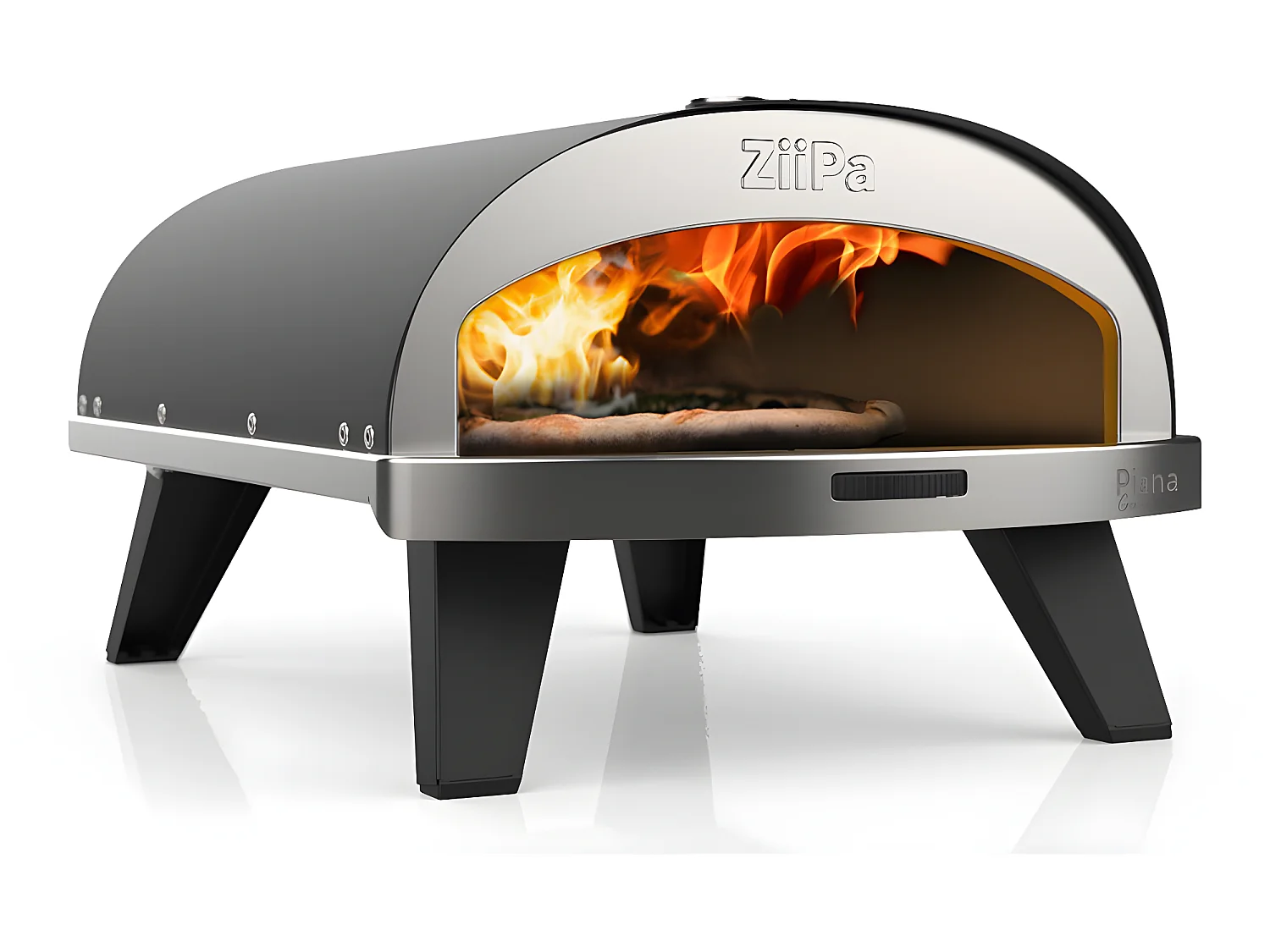 Four à pizza à gaz charbon