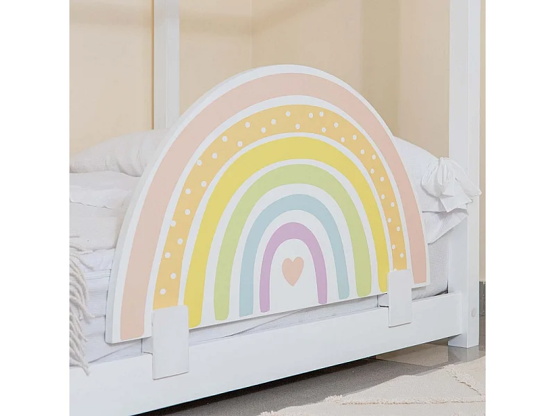 Grade de cama em aglomerado Multicolor 44x87x2cm