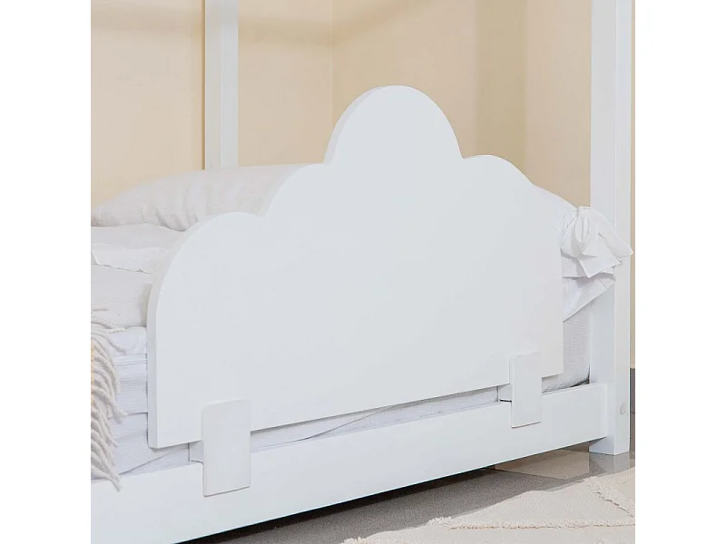 Barrière de lit blanc 45x87x2cm