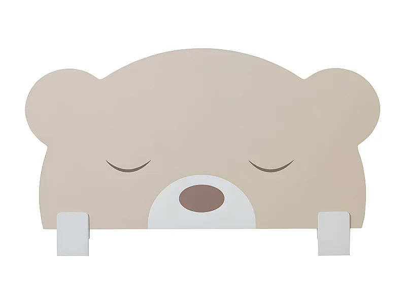 Grade de cama em aglomerado bege 45x87x2cm