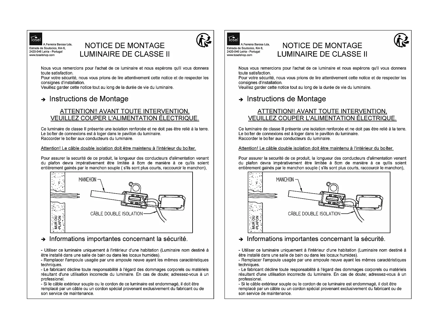 Candeeiro de pé para leitura TOSEL QUETZAL metal articulado taupe D25 x  H150  cm