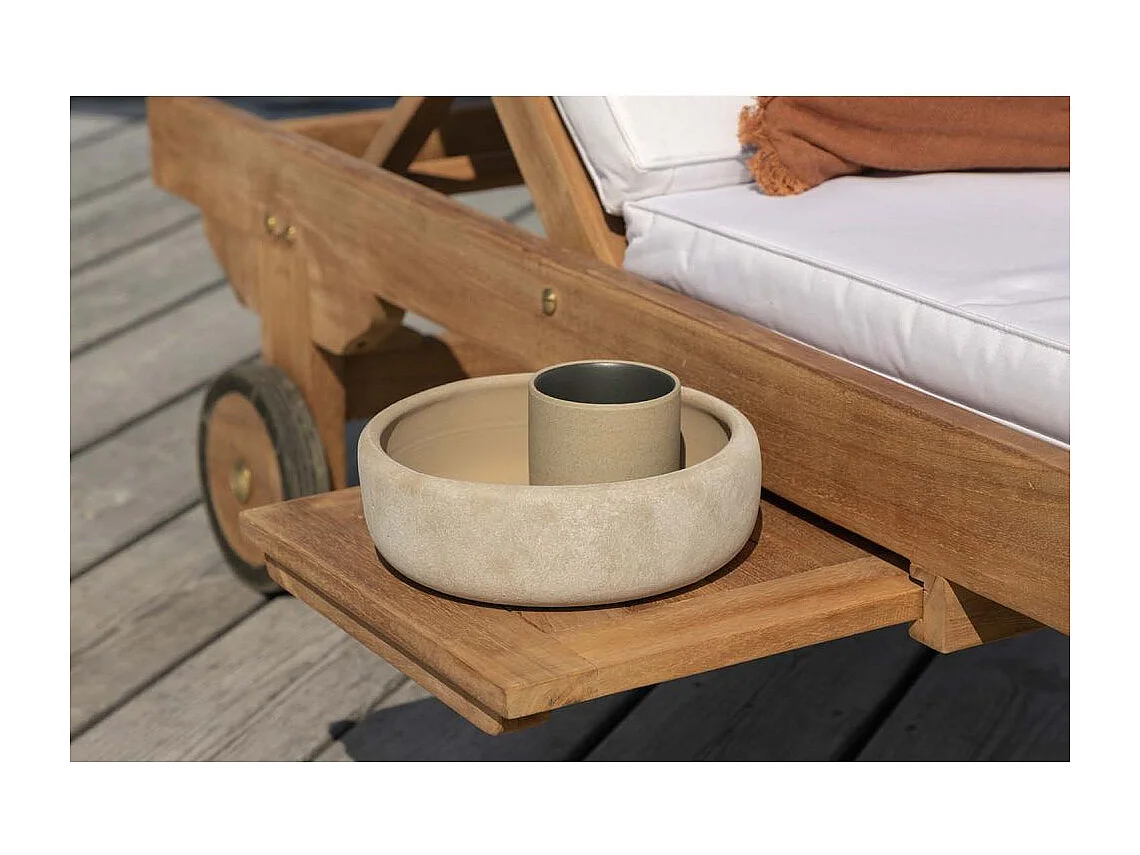 Transat extérieur en teck Ghana