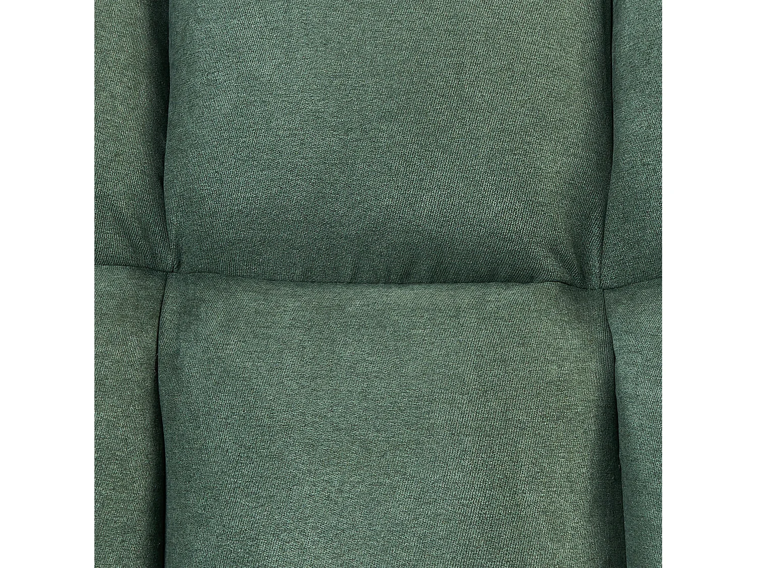 Fauteuil à bascule OULU Tissu Vert émeraude