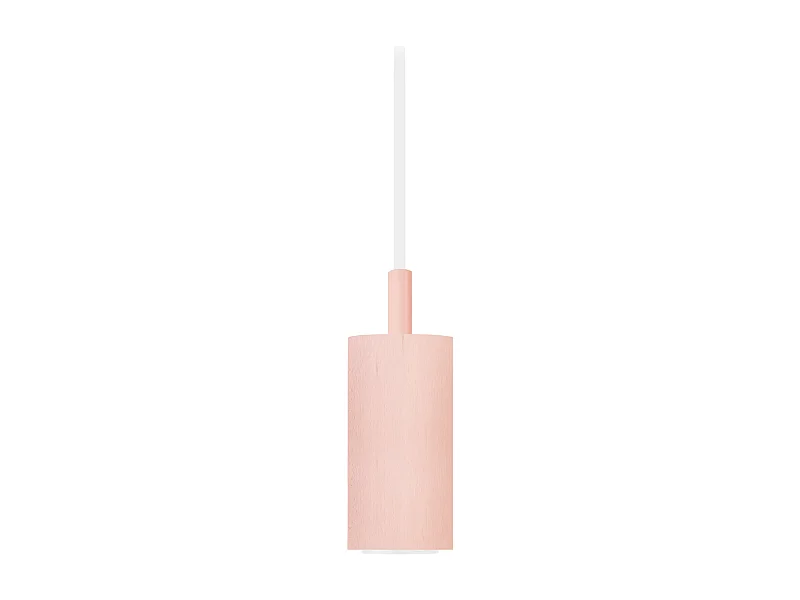 Pendel para Suspensión  TOSEL ,madera,Rosa ,A80xD5xP5cm