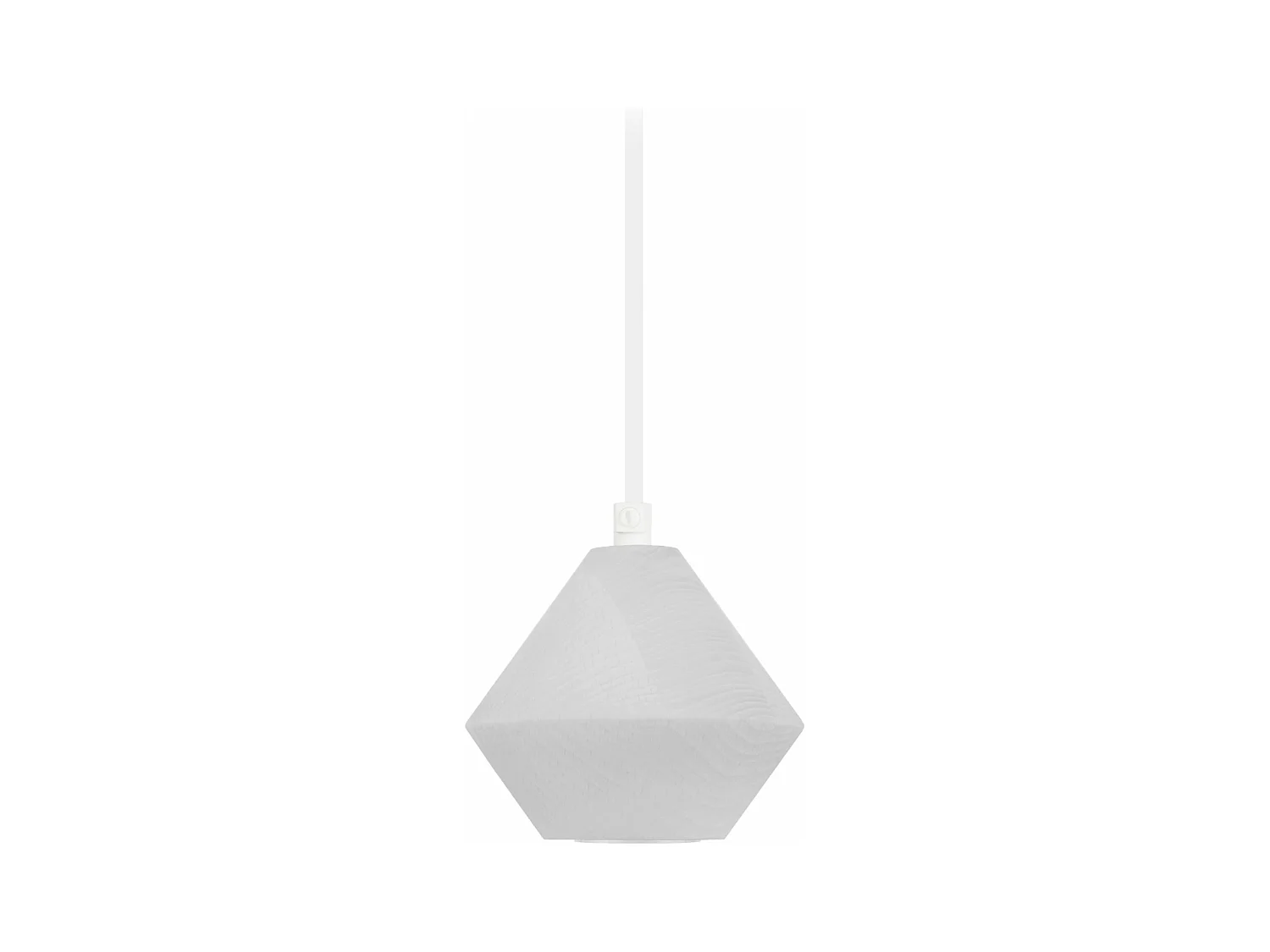 Monture conique bois,  gris 80 cm.