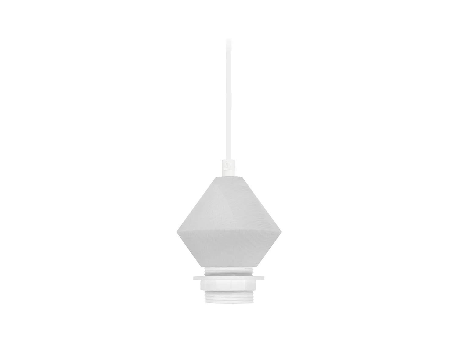 Pendel  TOSEL ,bois,Gris ,H80xD10xP12cm
