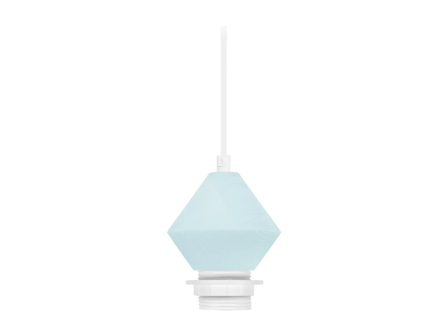 Pendel TOSEL  DAI madeira cônico azul D12 x  H80  cm