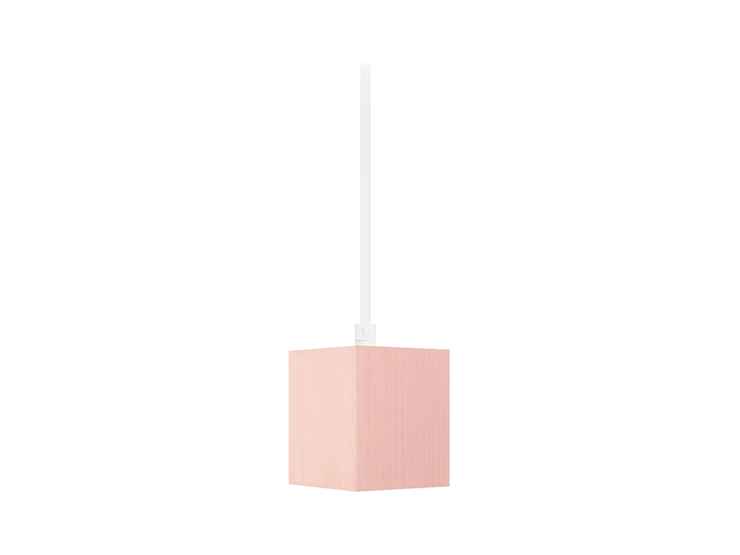 Pendel  TOSEL ,bois,Rose ,H80xD7xP7cm
