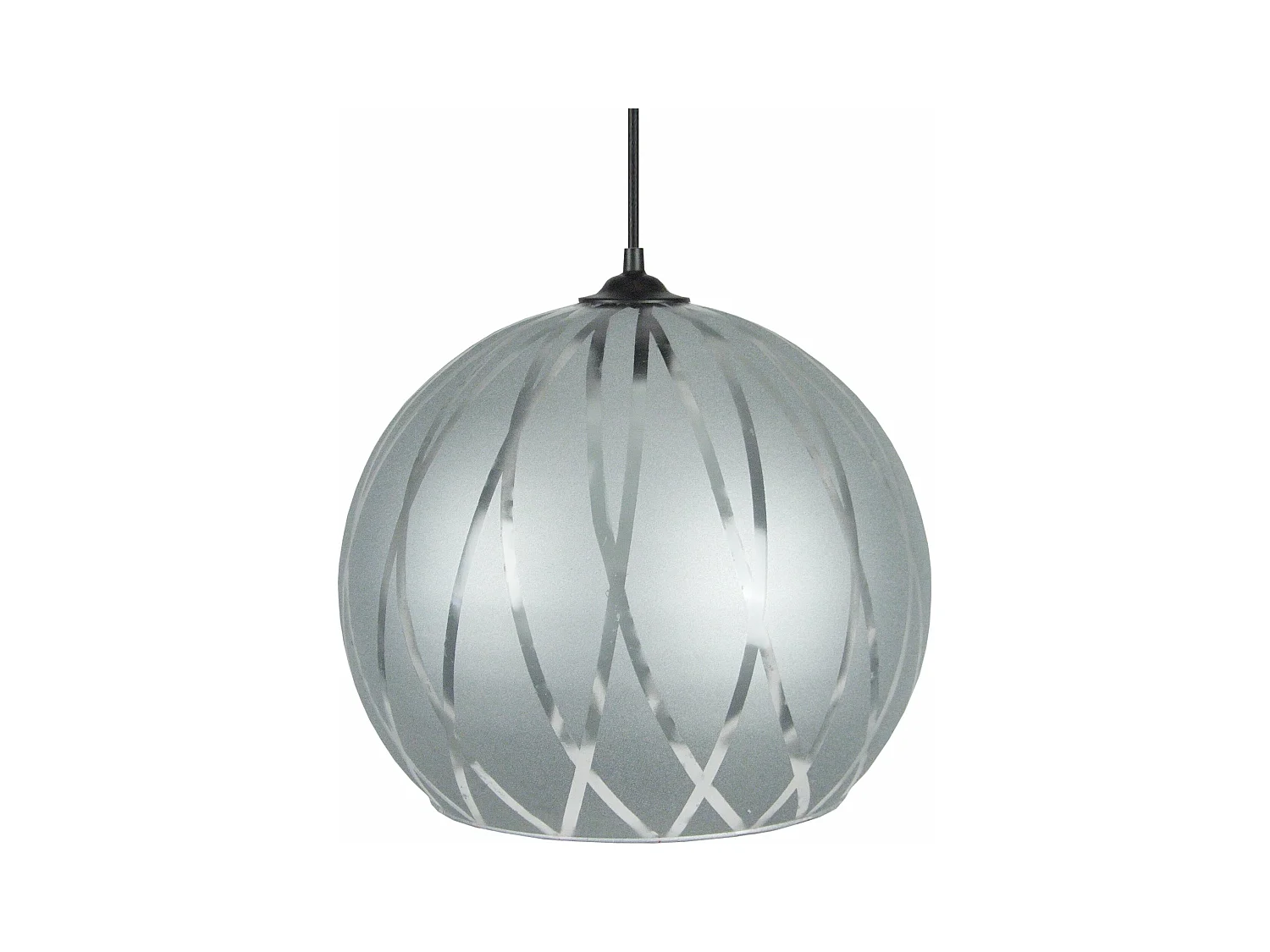 Suspension TOSEL ,verre,Aluminium,H 85xD30xP30cm
