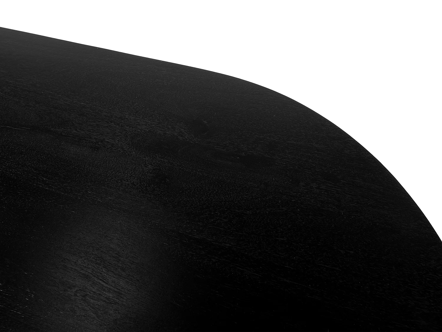 Esstisch - 8 Personen - Mangoholz - Schwarz - BALIMELA