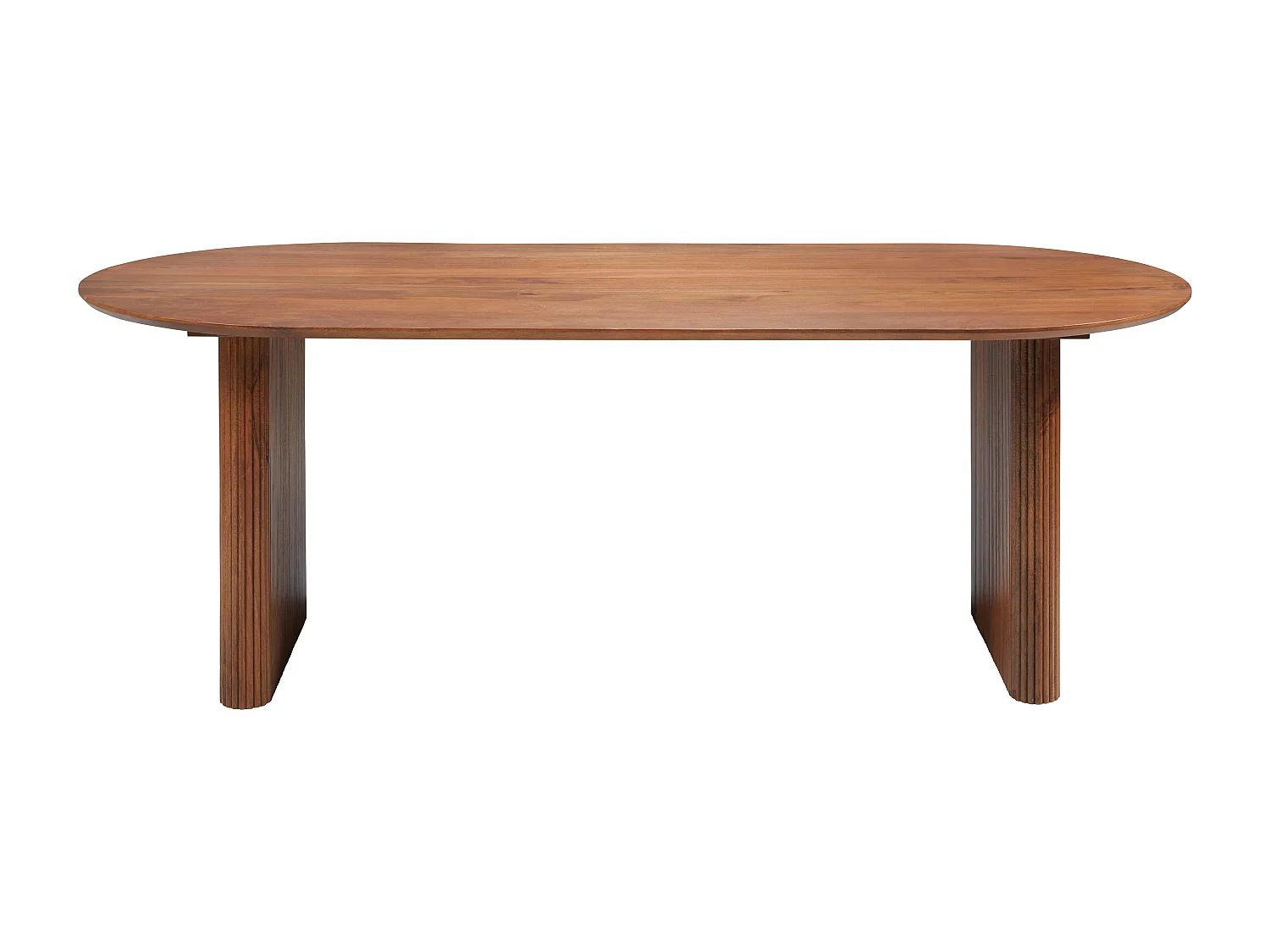 Mesa de jantar 8 lugares madeira de mangueira natural - BALIMELA