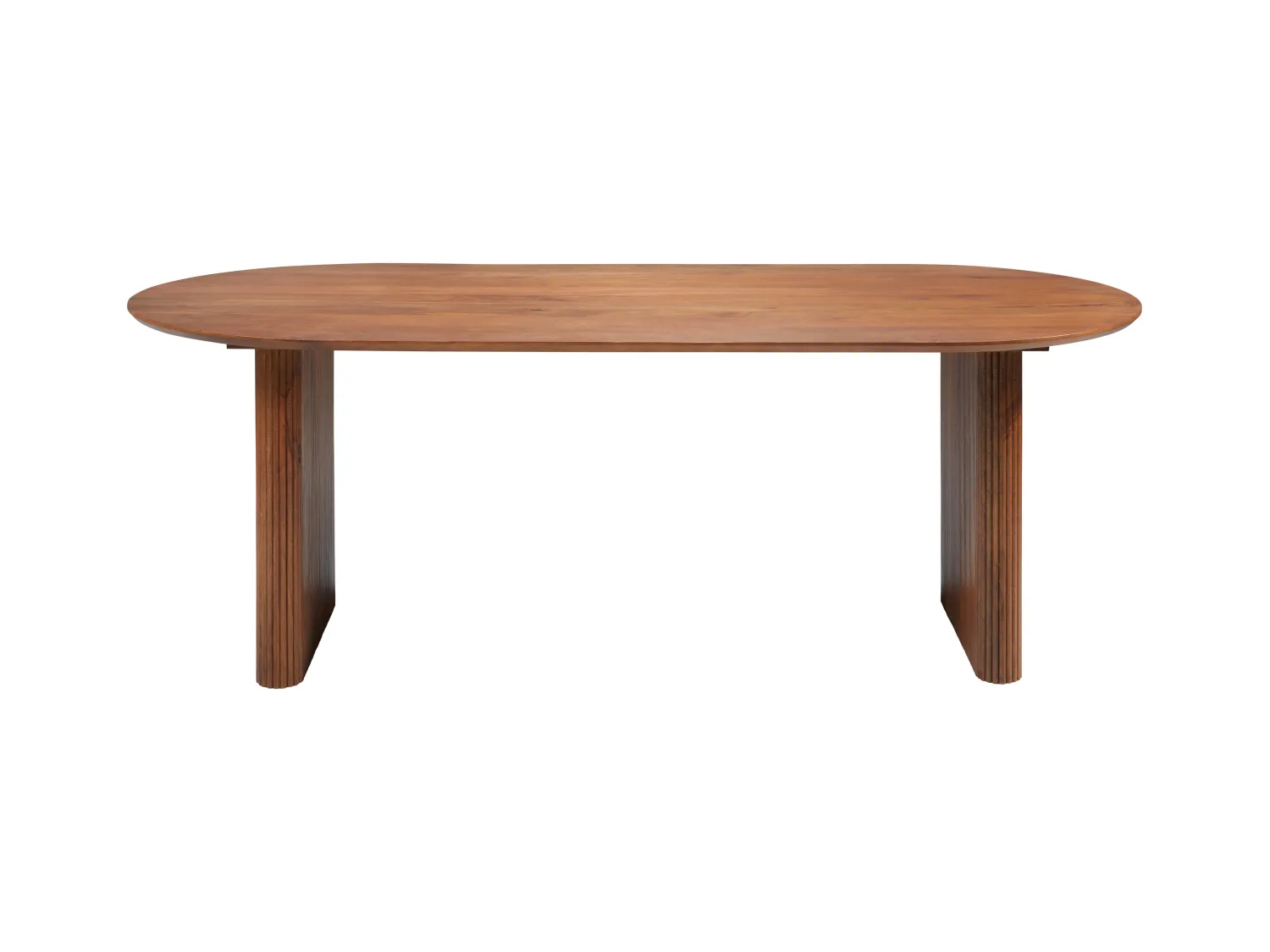 Mesa de comedor para 8 personas de madera de mango - Natural - BALIMELA